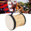 Lightweight Hand Drum with Sheepskin Top & Strap for Performances 1