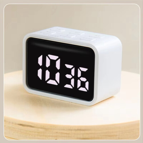 Mini Timer digitale LED Timer visivo Timer da cucina Bianco 1