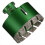65mm M14 Thread Vacuum Brazed Masonry Hole Opener for Tile, 5