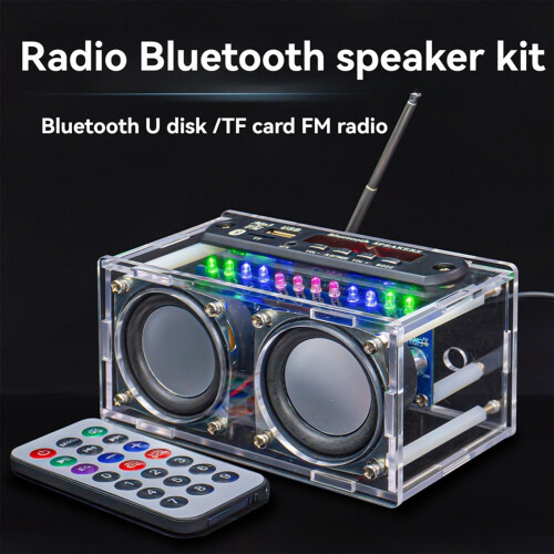 Radio Dual Channel Bluetooth Speaker Amplifier Production Kit 2