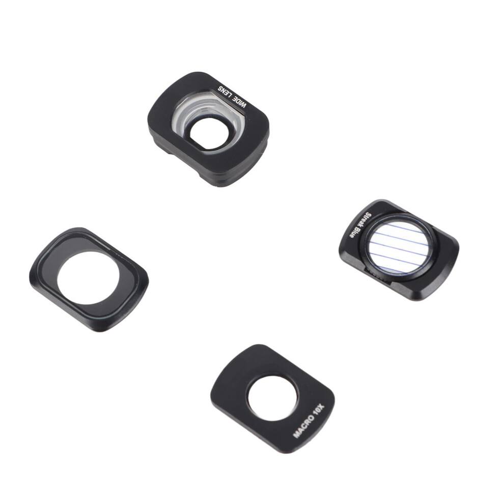 Capture Stunning Shots With 4 Piece Filter Set For Osmo Pocket 3 White/Blue 4171349151848