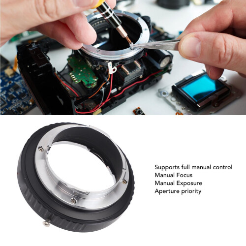 Aluminium M-Mount Objektivadapter RF Silber 2