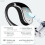 Auriculares inalámbricos Bluetooth con traductor de idiomas y IA, B 2