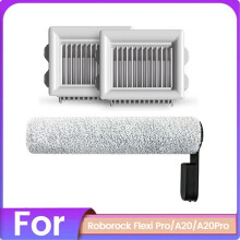 3PCS Brush and Filter Kit for Roborock Flexi Floor Scrubber Parts