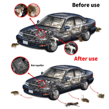Répulsif à ultrasons anti-rongeurs pour voiture, répulsif sous le capot