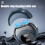 Mini Electric Shaver High Speed Motor Waterproof Blue 3