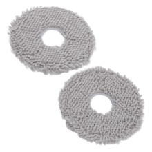 6 pièces de tampons pour serpillère compatibles V10 V12 W11 - 70 g / 2,5 oz, gris