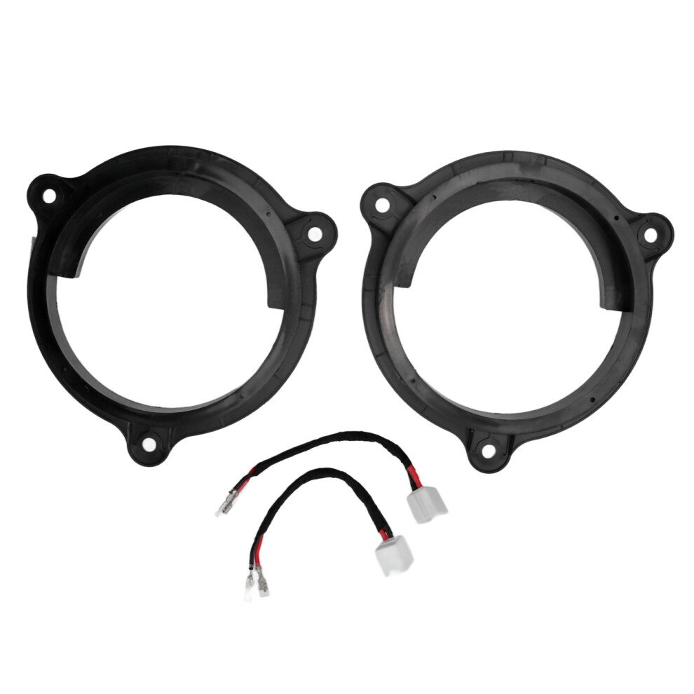 2Pcs 6.5In Speaker Adapter Bracket Ring With Black 8320539162645