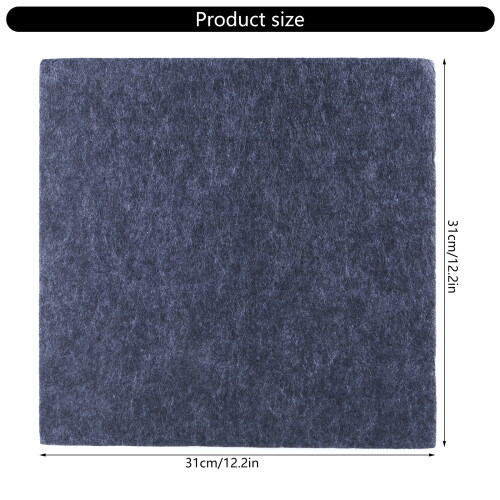 Decorative Gray Felts Boards Tile 11.8" Square, for Organizing 2