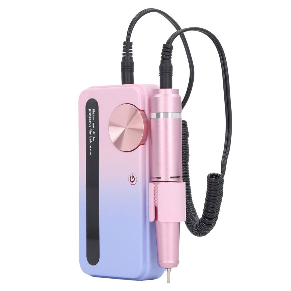 Multi-Functional Electric Nail Drill with 3000mAh Battery, Portable Nail File Kit