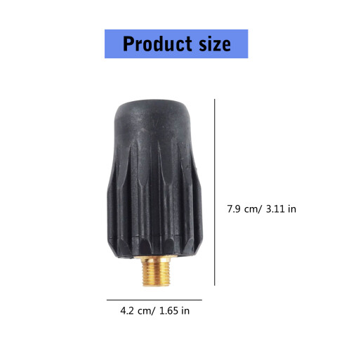 High Pressure Washer Hose Adapter Pressure Pipe Quick Connector 2