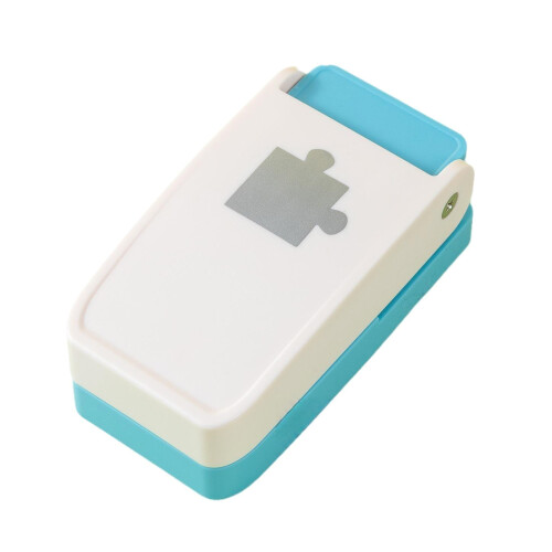 Easy Grip Jigsaws Punch for Precise Hole Crafting Paper Puncher