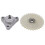 Motorcycle Oil Pump Assembly with Sprocket Silver 8