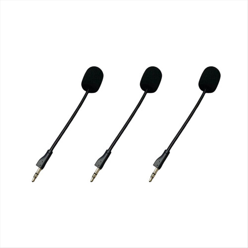 3.5mm Microphone for PRO G PRO X Gaming Headsets 3Pcs