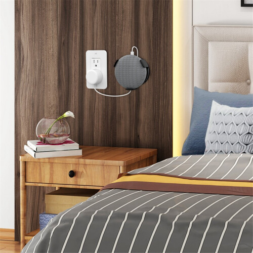 for Alexa Echo Dot 3rd Gen Indoor Speaker Enclosure Bracket White A