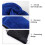 Winter Beanie Hat Scarf Set Windproof Ski Skull 5