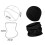 Winter Beanie Hat Scarf Set Windproof Ski Skull 3