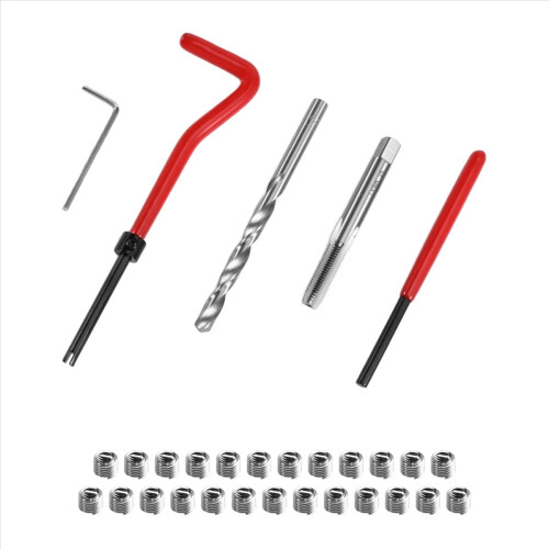 30PCS Κιτ επισκευής νήματος M6x1 για αποκατάσταση κατεστραμμένου κλειδιού νήματος 2