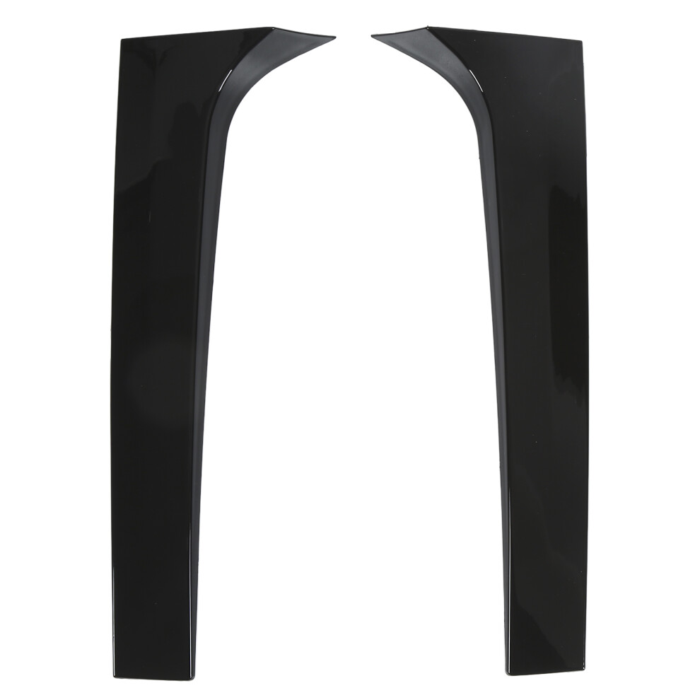 Pair Car Rear Window Side Wing Glossy Black 8320539163253