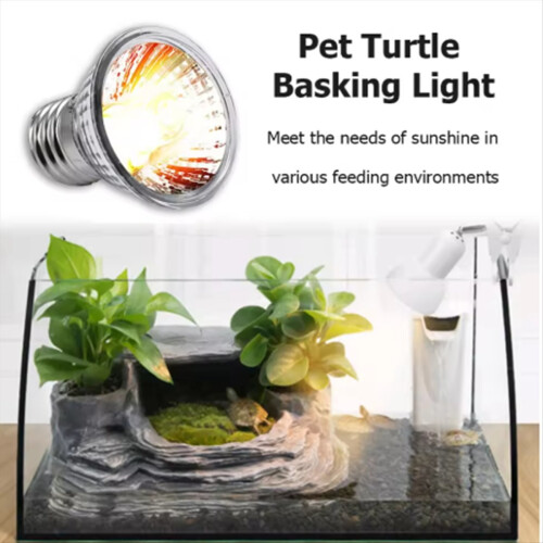 5PCS UVA+UVB Reptile Heating Light Bulb Basking UV Light Bulbs 75W 2