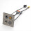 Cabo XLR Panel/D-Type Panel Mount Cat.3 RJ11/RJ9 4p4c 5