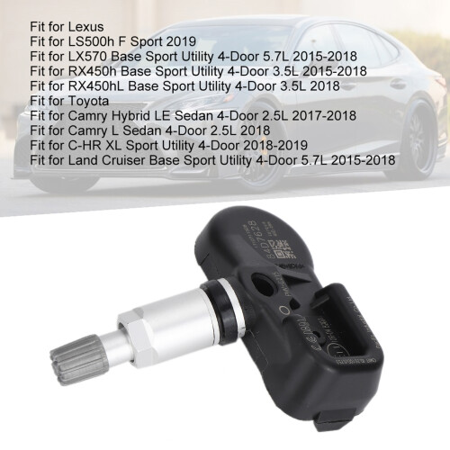 Reifendruckkontrollsensor für Lexus 2015-2019 Aluminium ABS 50mAh 2