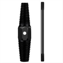Juego de extractores de tornillos para válvulas de grifo doble, herramienta doméstica, 1 juego