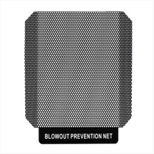 Escudo de filtro de microfone de metal profissional Blowout Preventer