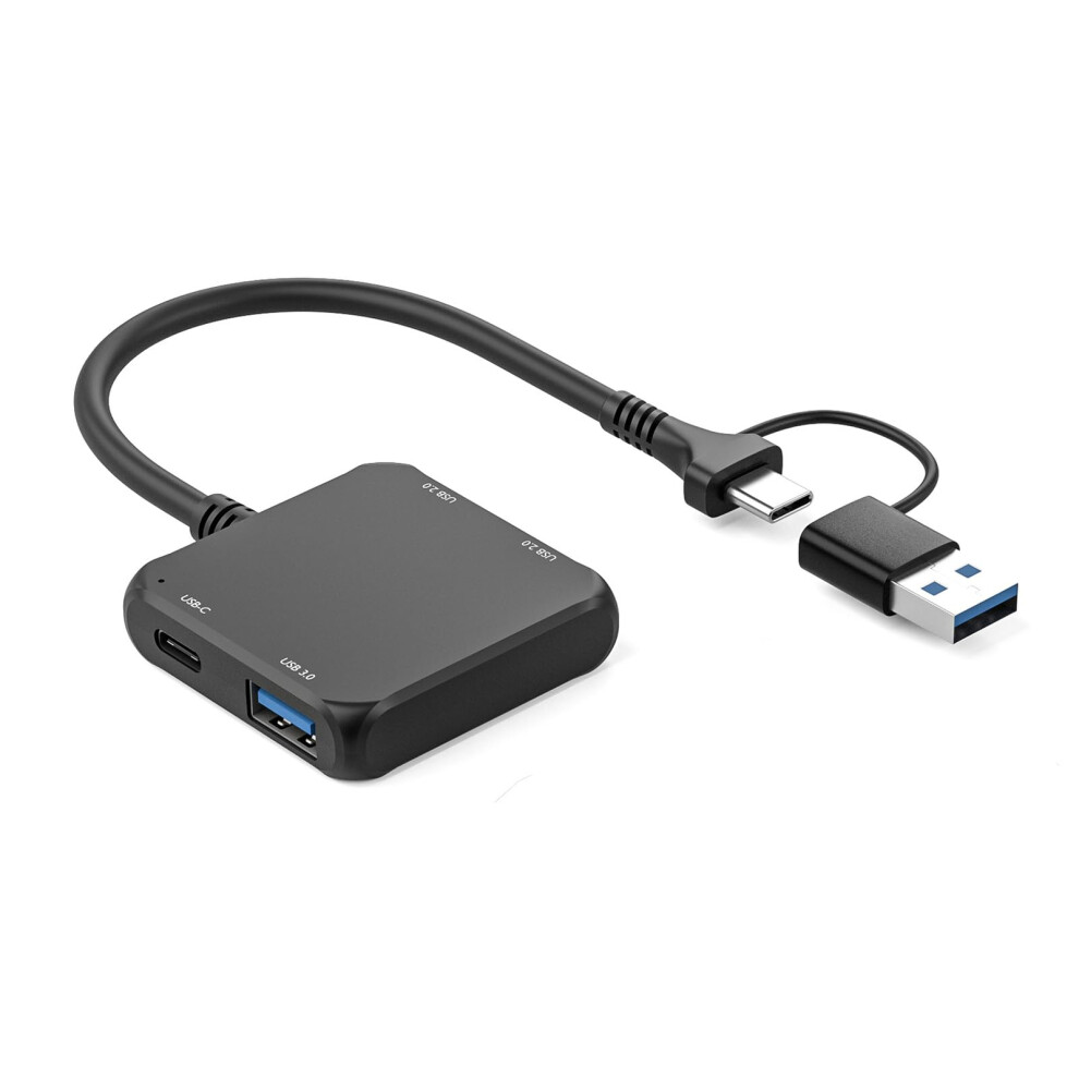 Usb Splitter 4 In 1 Type C Adapter With 2Xusb 2.0 Ports, 1Xusb 3.0 Port, Docking Station For Pc Laptop Usb Expansion 9084446886009