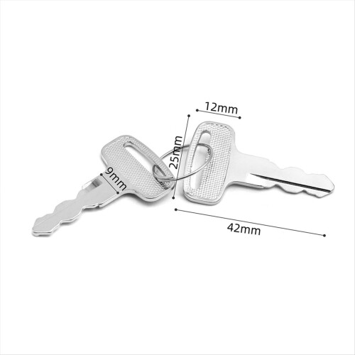 Lot de 4 clés de rechange pour voiturette de golf 1