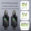 Microphone Converter XLR Transmitter and Receiver for Dynamic 6