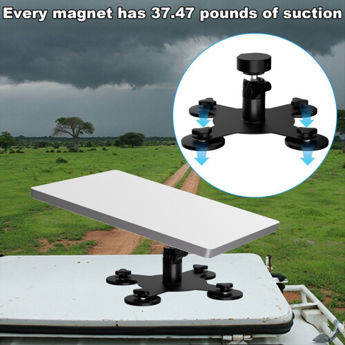 Για Mini Magnetic Roof Mount Ρυθμιζόμενη βάση για οροφή αυτοκινήτου 2