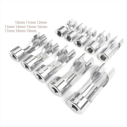 10PCS Fuel Line Removal Open Socket Set Union Nut Socket Tools 1