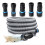 1 1/4 Inx10 Feet Dust Collection Hose Kit για το σπίτι και το σύστημα ηλεκτρικής σκούπας 1