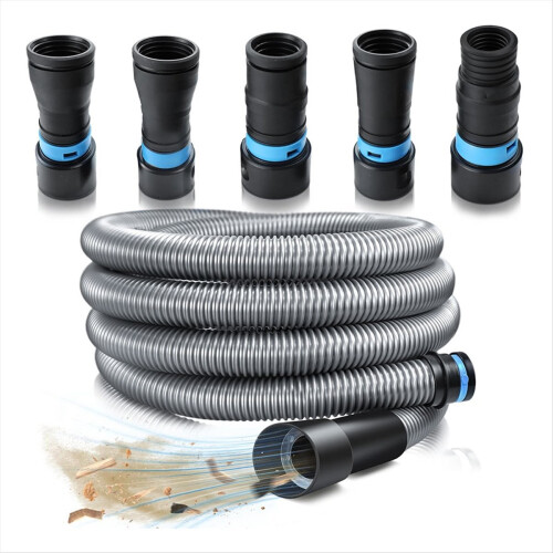 1 1/4 Inx10 Feet Dust Collection Hose Kit για το σπίτι και το σύστημα ηλεκτρικής σκούπας