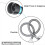 1 1/4 Inx10 Feet Dust Collection Hose Kit για το σπίτι και το σύστημα ηλεκτρικής σκούπας 4