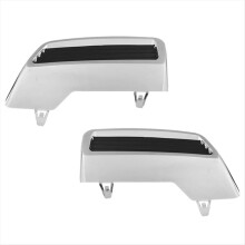 For Peugeot 3008 Chrome Car Rear Exhaust Muffler Tail Pipe Cover