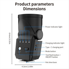 Universal Retro Mini Flash Micro-Single Camera External Top Light