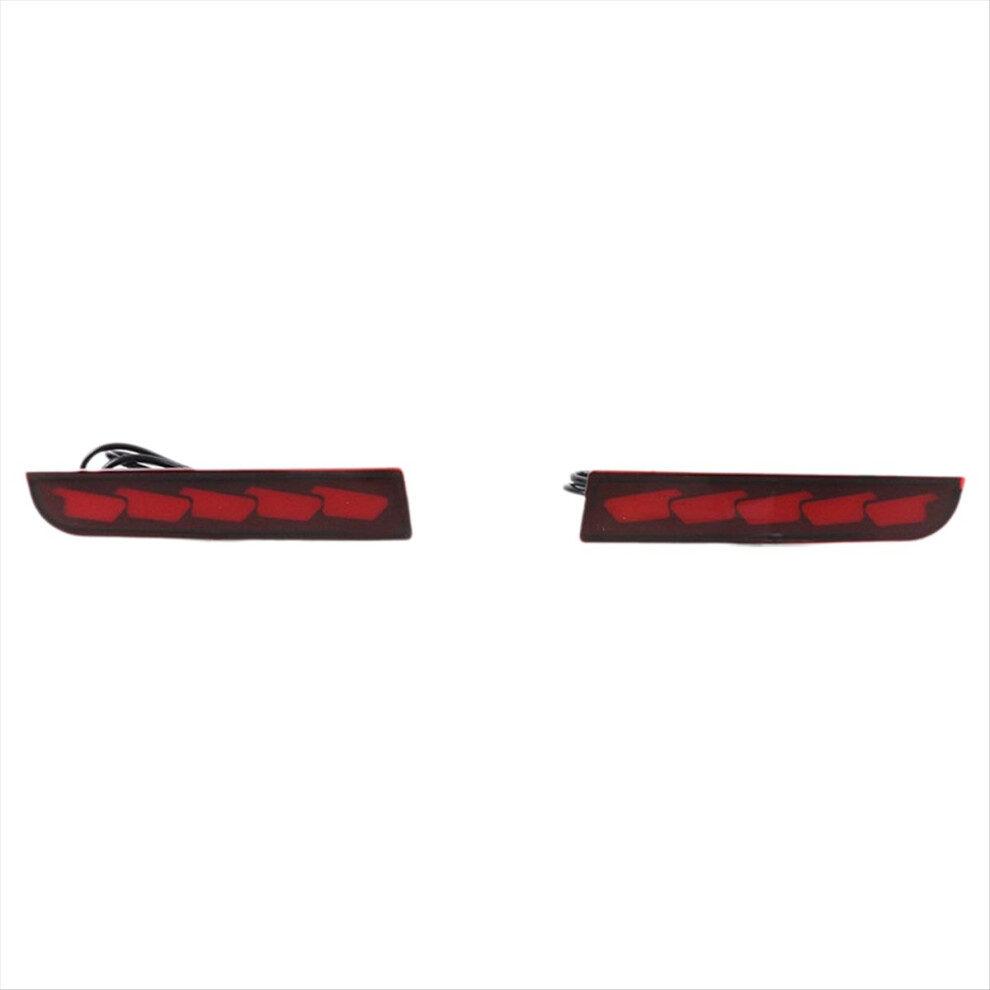 Led Rear Bumper Reflector Fog S For Mitsubishi Lancer 2008-2017 Light 4713049606312