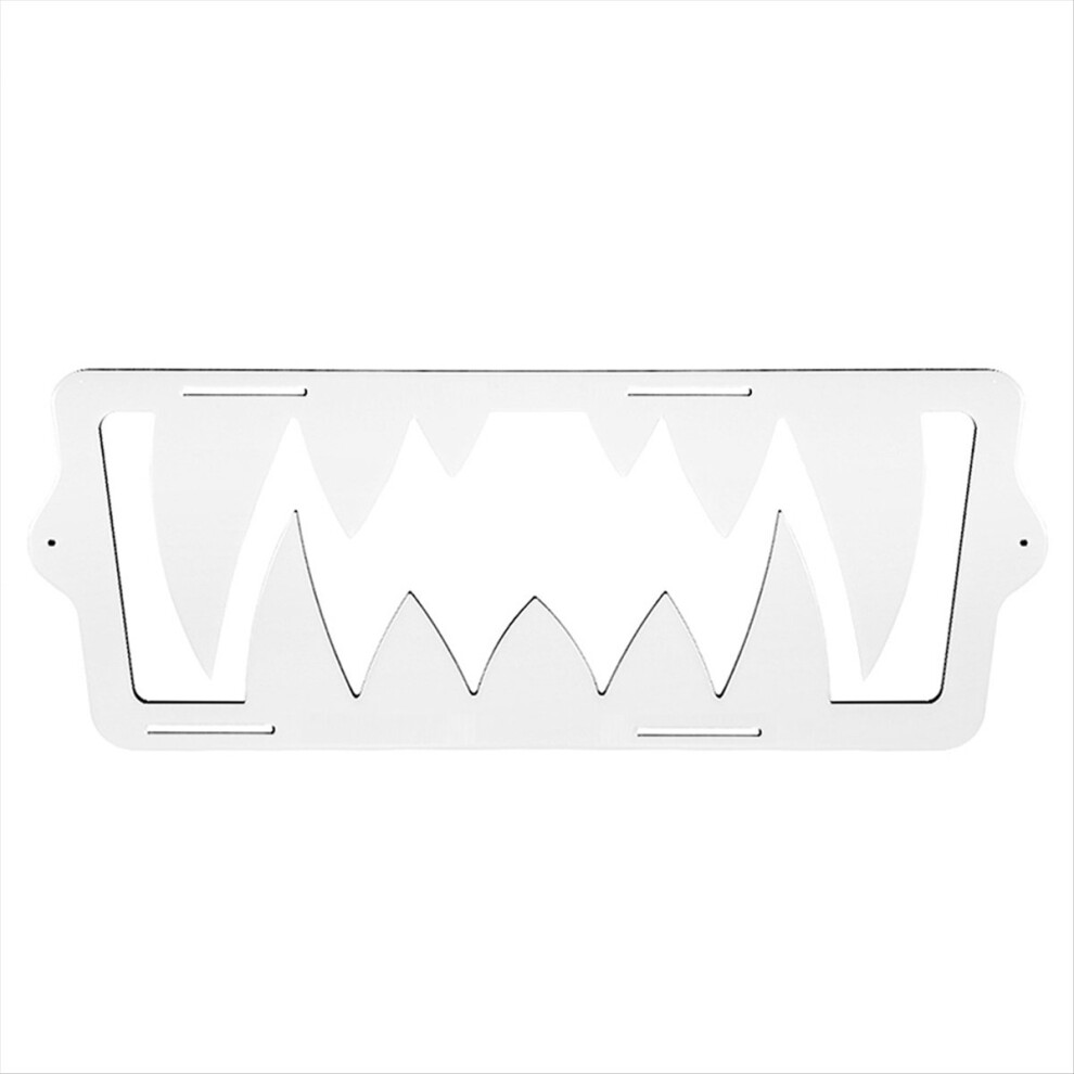 Front Bumper Grille Cover Fang Trim for Polaris Slingshot White-image-OPC-PKBWG6B-NEW