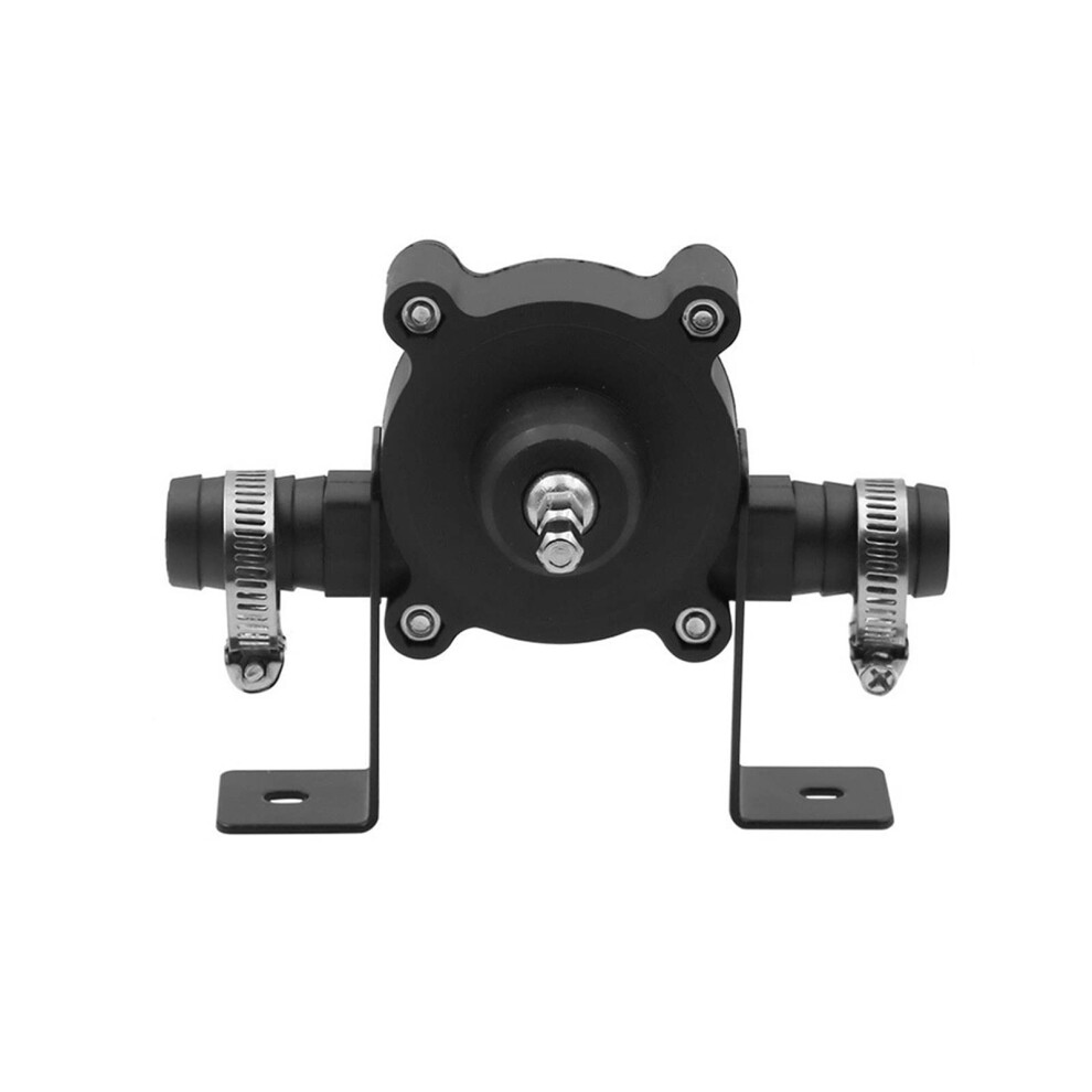 Adjustable Small Submersible Pump - Portable Electric Drill Powered Self-Priming Water Pump For Fuel Liquid Transfer With Hose Clamps Set 9084446886368