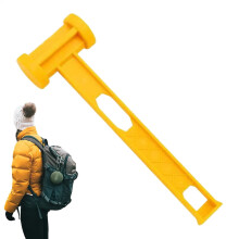 Camping Nail Hammer - Heavy-Duty Tent Stake Hammer for Easy Setup - PE Mallet for Tent Pegs