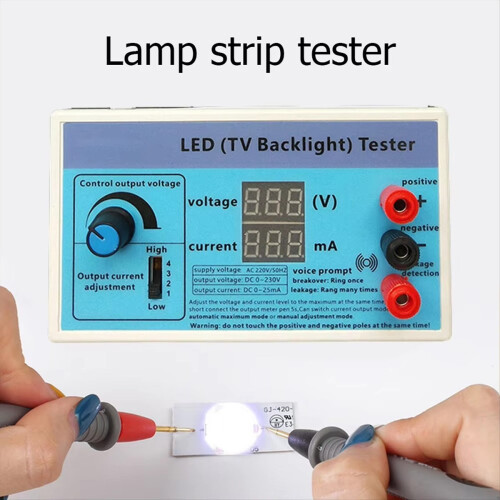 Multipurpose LED Strip Testing Instrument with Output Voltage EU Plug 1