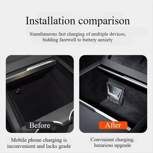 Station d'extension pour chargeur rapide Model 3 90 W 2
