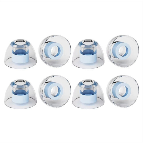 Replacement Eartips for NICEHCK C04 Earbuds Liquid Silicone Caps C04
