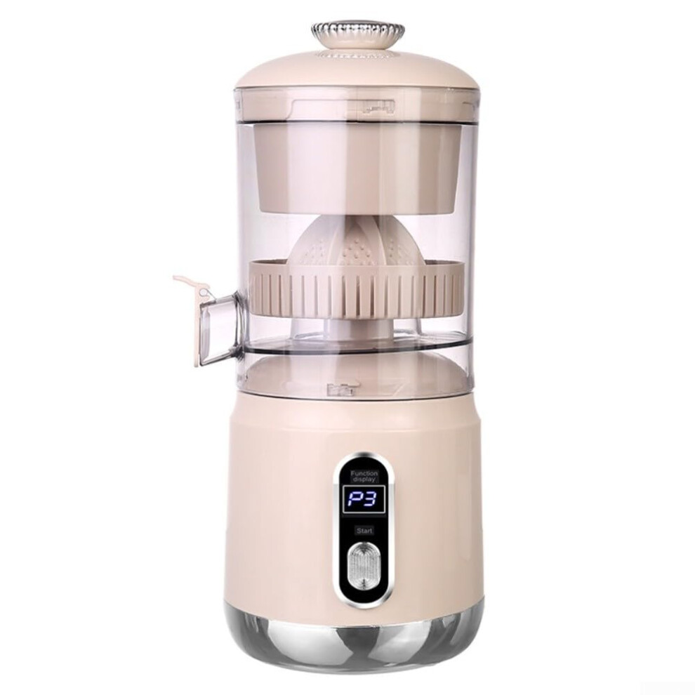 Electric Citrus Juicer LCD High Speed Motor White Accommodates Lemons Oranges Limes Up To 110 Mm Removable For Cleaning-image-OPC-PKFJMFF-NEW