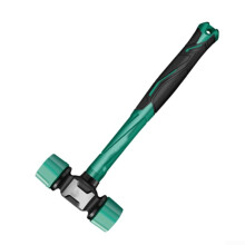 TPU Head Rubber Mallet with Shock Absorbing Handle for Tile Installation and Woodworking, 36mm Size