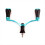 Double Rocker Arm Handle Double Handle Fishing Reel Modified D 1