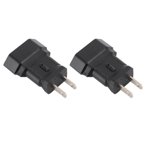 1-15P zu Netzadapter: männlich zu weiblich, 2 Stück
