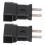 1-15P zu Netzadapter: männlich zu weiblich, 2 Stück 15